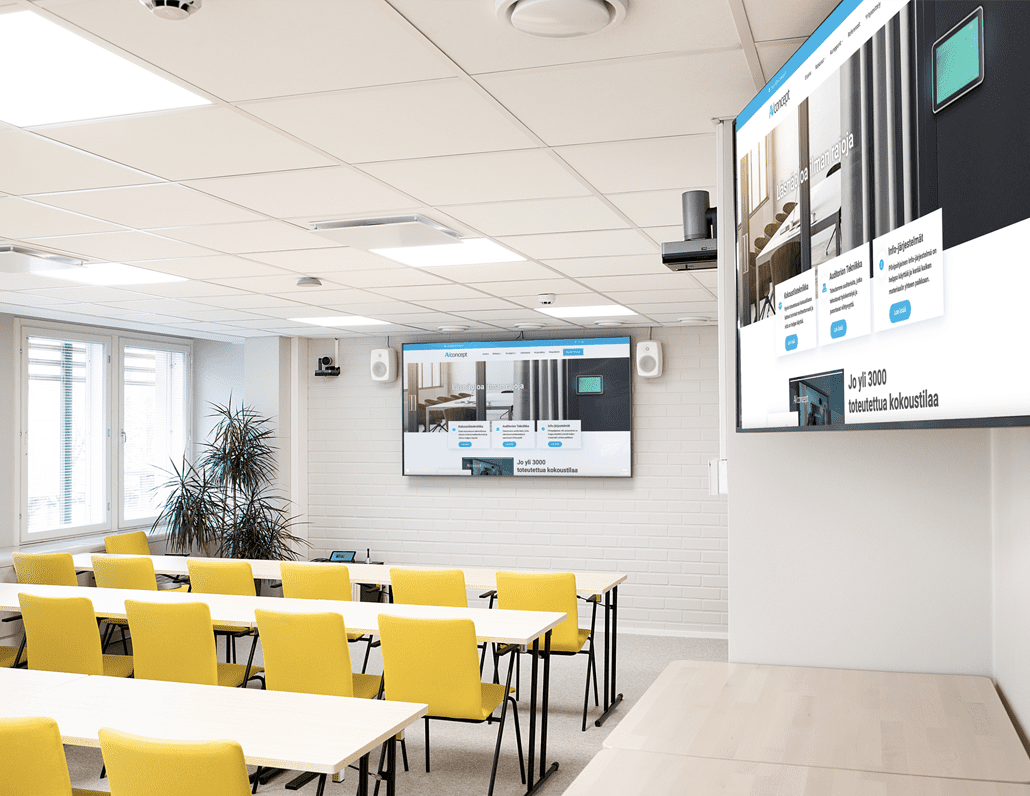 Kokoustilan AV-suunnittelu - AVconcept Oy